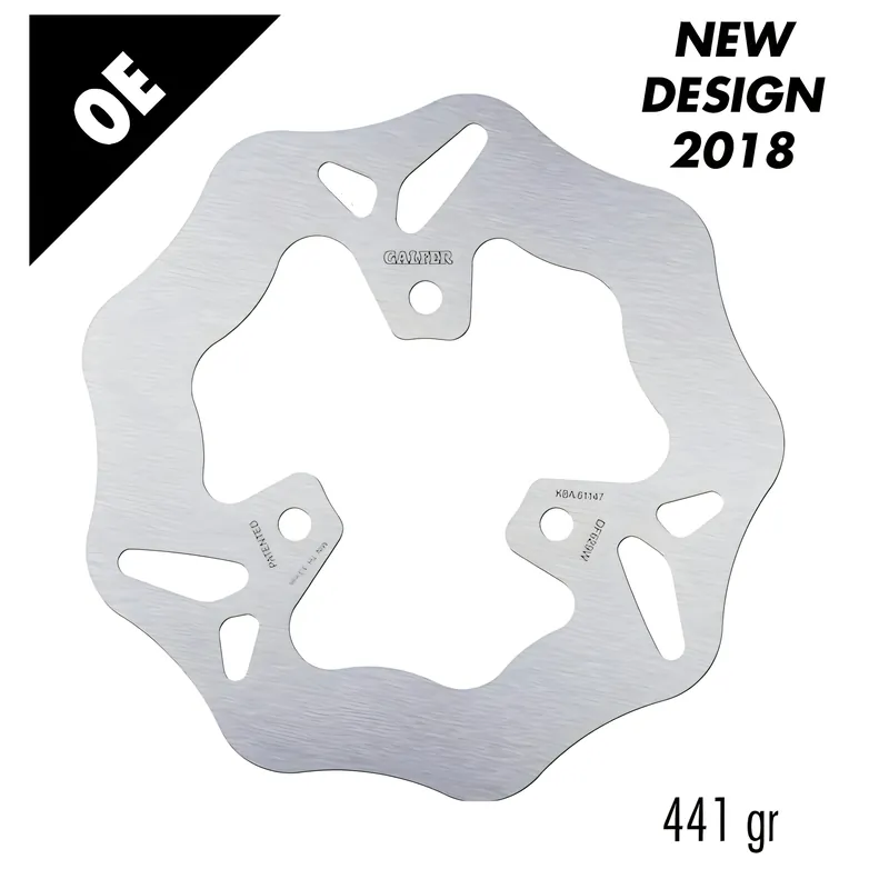 Bremsscheibe Galfer DF629W WAVE® mit ECE R90 Zulassung, starr vorne 190x3,8mm für Aprilia Compay Custom, Beta Chrono MBK Ovetto 4-Takt KTM Quadra Tempo Mojito RY Gilera Typhoon Bestseller