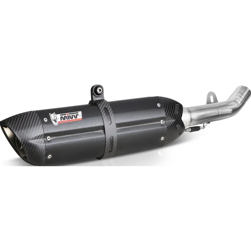 Auspuffanlage Mivv SLIP-ON Edelstahl schwarz Suono Sport für BMW F GS 700 ccm Bj. 2013 - 2015 Online Kaufen