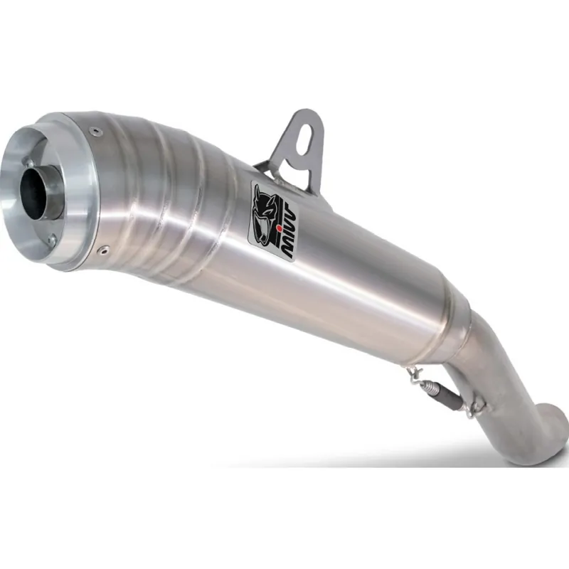 Highlight Auspuffanlage Mivv SLIP-ON Edelstahl Ghibli Sport für Ducati Hyperstrada Hypermotard SP 820 ccm Bj. 2013 - 2014