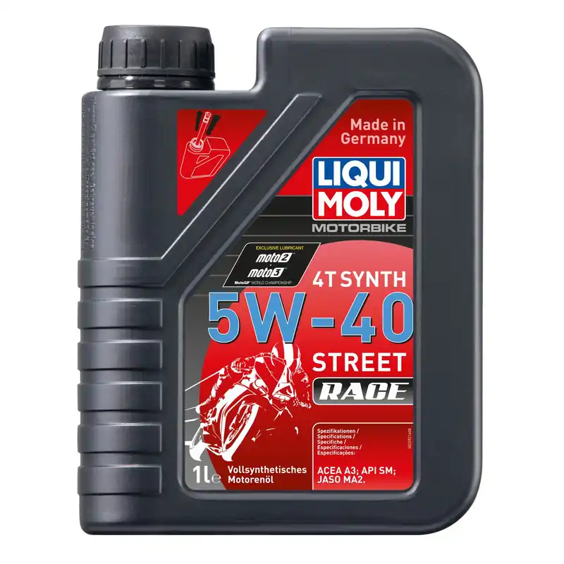 Liqui Moly Motoröl 4T Synth 5W-40 Street Race 2592 1L Markenware