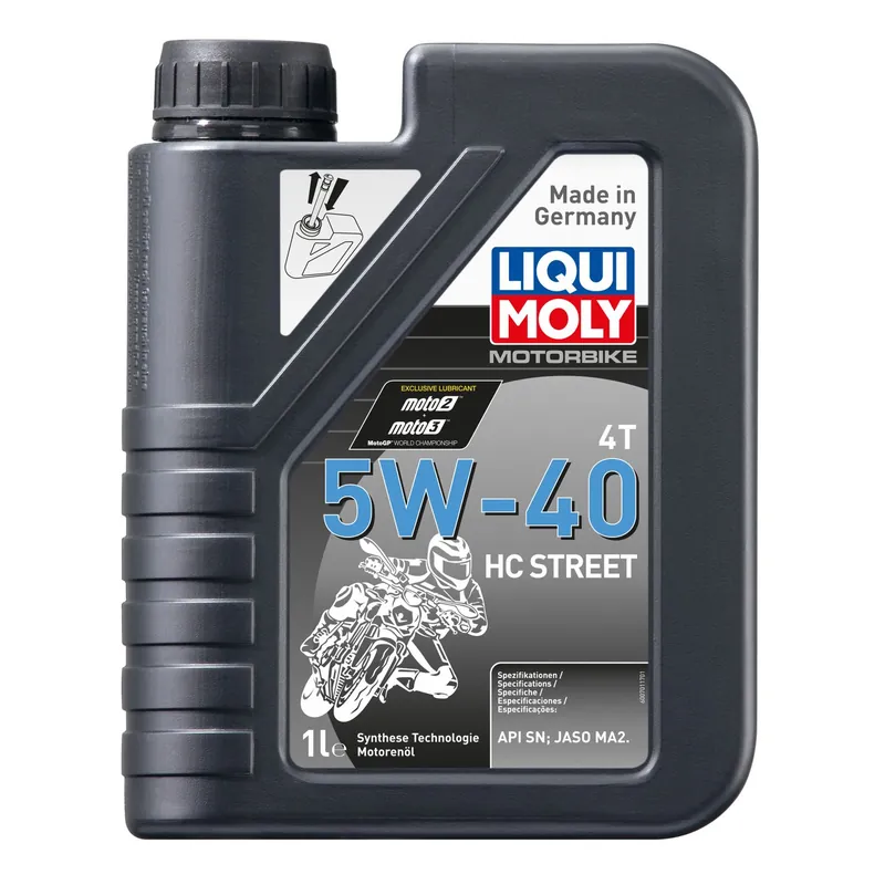 Liqui Moly Motoröl 4T 5W-40 HC Street 20750 1L Online Kaufen