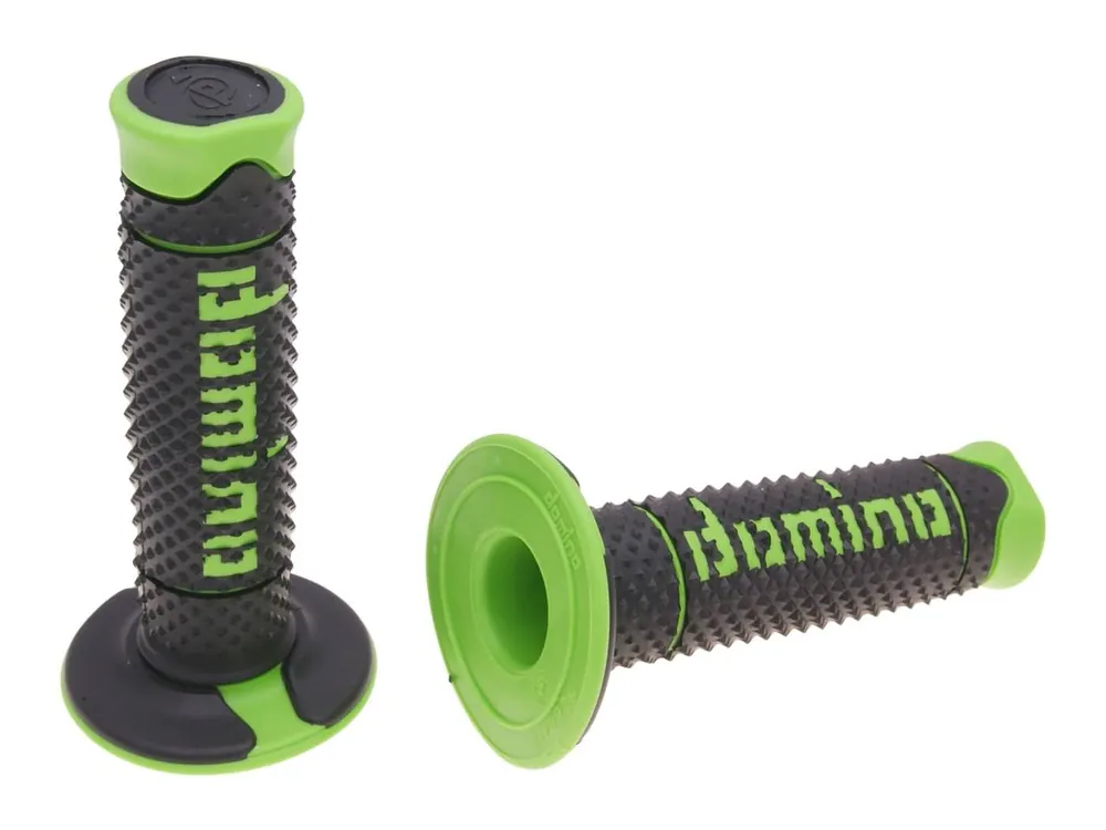 Griffe Satz Domino A260 Off-Road schwarz / grün Letzte Chance