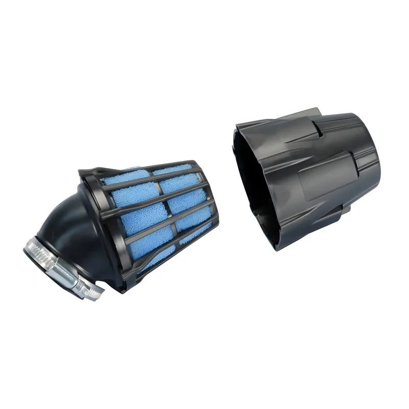 Luftfilter Polini Blue Air Box 42mm 30° schwarz-blau Expressversand