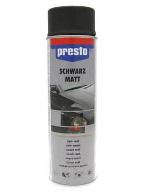 Rallye-Spray Presto schwarz matt 500ml Meistverkauft