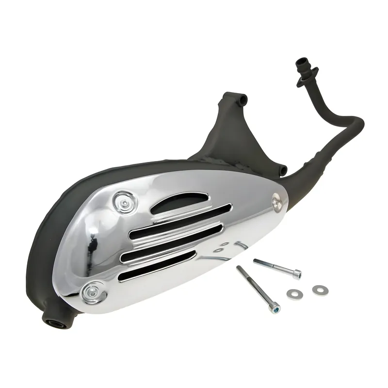 Auspuff Tecnigas Original Pro mit Zulassung für Aprilia, Piaggio, Vespa 50ccm 4T 2V Schnäppchen