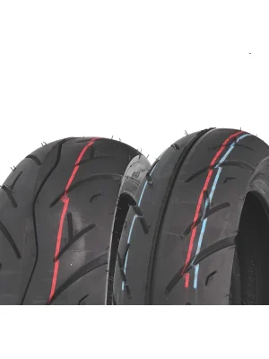 Reifen Set Duro HF908F 120/70-12 56J TL & HF908 130/70-12 59J TL Zertifiziert