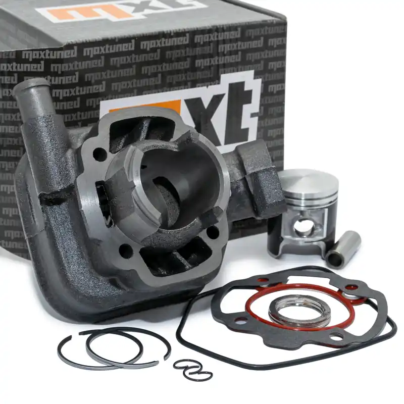 Zylinder MXT Standard 50ccm LC komplett mit Kolben Dichtsatz für Peugeot stehend LC / Speedfight 1/2 Knallerangebot