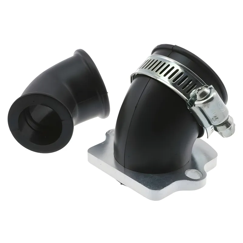 Ansaugstutzen Motoforce RACING, inkl. 2 Adapter (Anschlussweite 24mm + 32mm) für Piaggio Preiswert