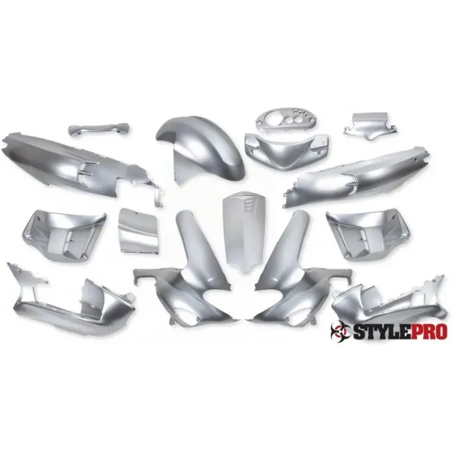 Verkleidung 15 Teilig StylePro für Gilera Runner, Silber Letzte Chance