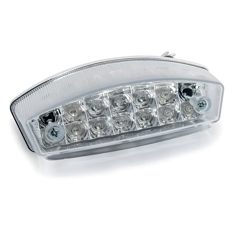 Rücklicht MXT LED Japan-Style mit Kennzeichenbeleuchtung & Zulassung für Derbi / Malaguti Modelle Markenware