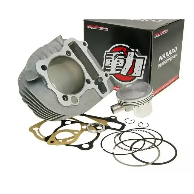 Saisonangebot Zylinderkit Naraku 63mm 180ccm Schmiedekolben GY6 für Kymco AC