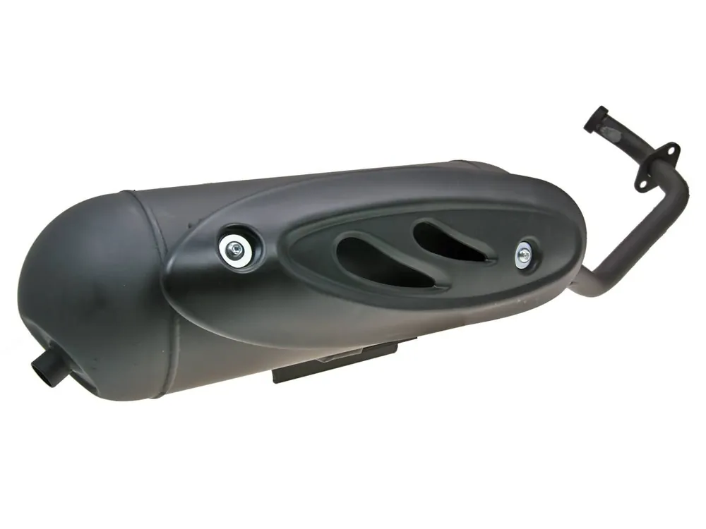 Markenware Auspuff Tecnigas Maxi 4 mit Zulassung für Yamaha Majesty 125 + 150 (nach Bj. 01)