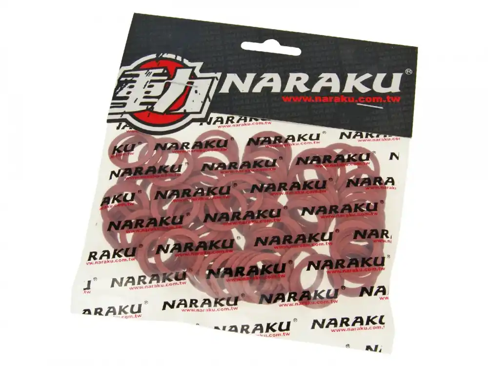 Dichtringe Faser Naraku 16,2x22x1mm 100 Stück Zertifiziert