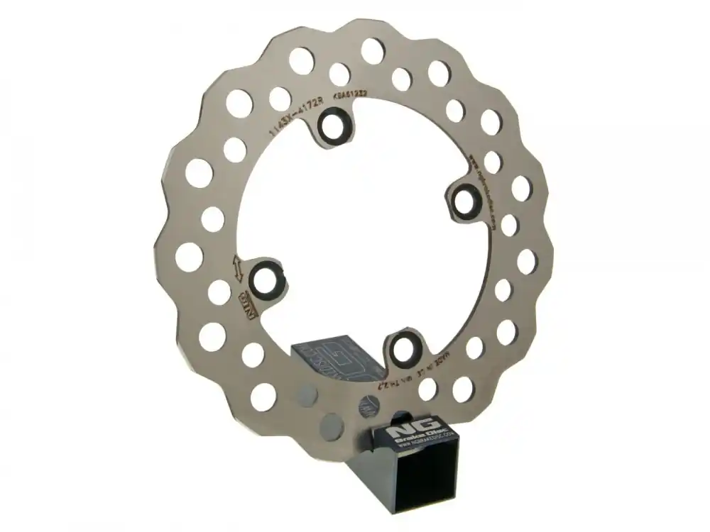 Versand Am Gleichen Tag Bremsscheibe Wavy NG 1143X - 180 / 79 / 3mm 4 Loch für Kawasaki KX, Suzuki RM 65 ccm