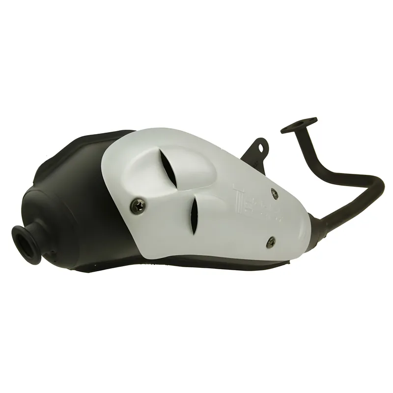 Preisknaller Auspuff Tecno Streetline schwarz mit E-Prüfzeichen für 139QMB/QMA