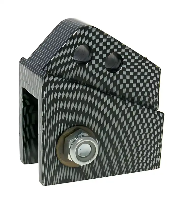 Höherlegungssatz CNC 2-Loch Carbon-Look für Peugeot stehend Angebot