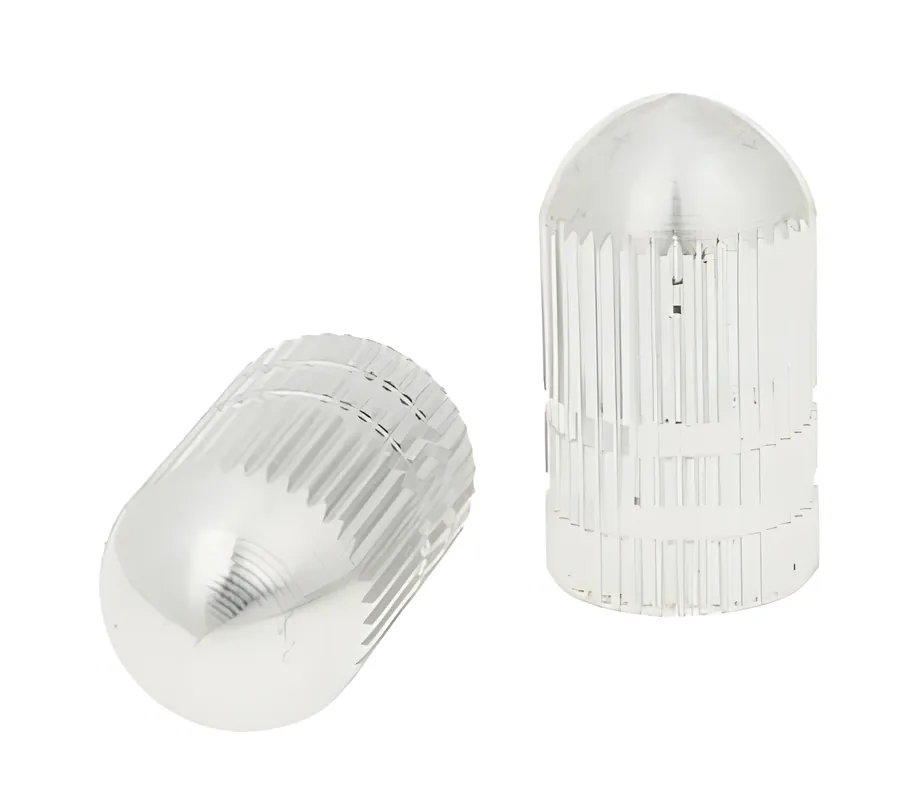 Saisonangebot Ventilkappen Set Bullet silber - universal