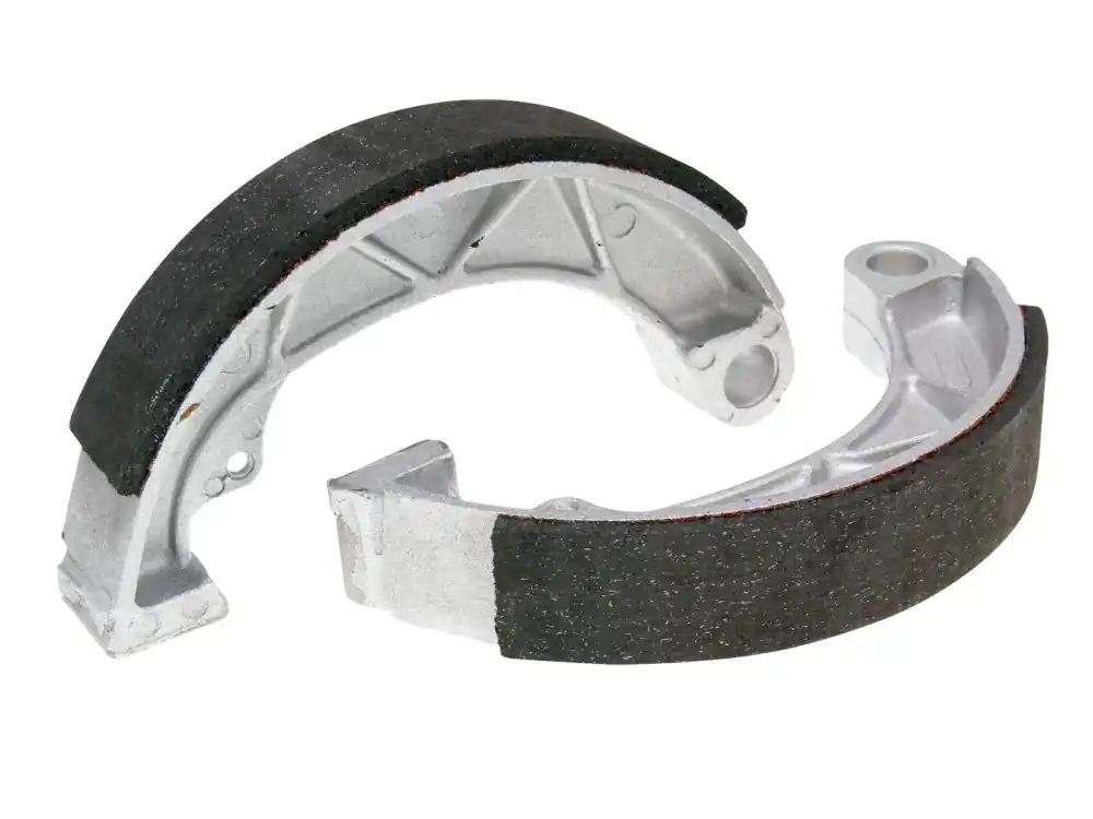 Bremsbackensatz für Trommelbremse Polini 152x25mm ohne Federn für Lambretta Garantierte Lieferung
