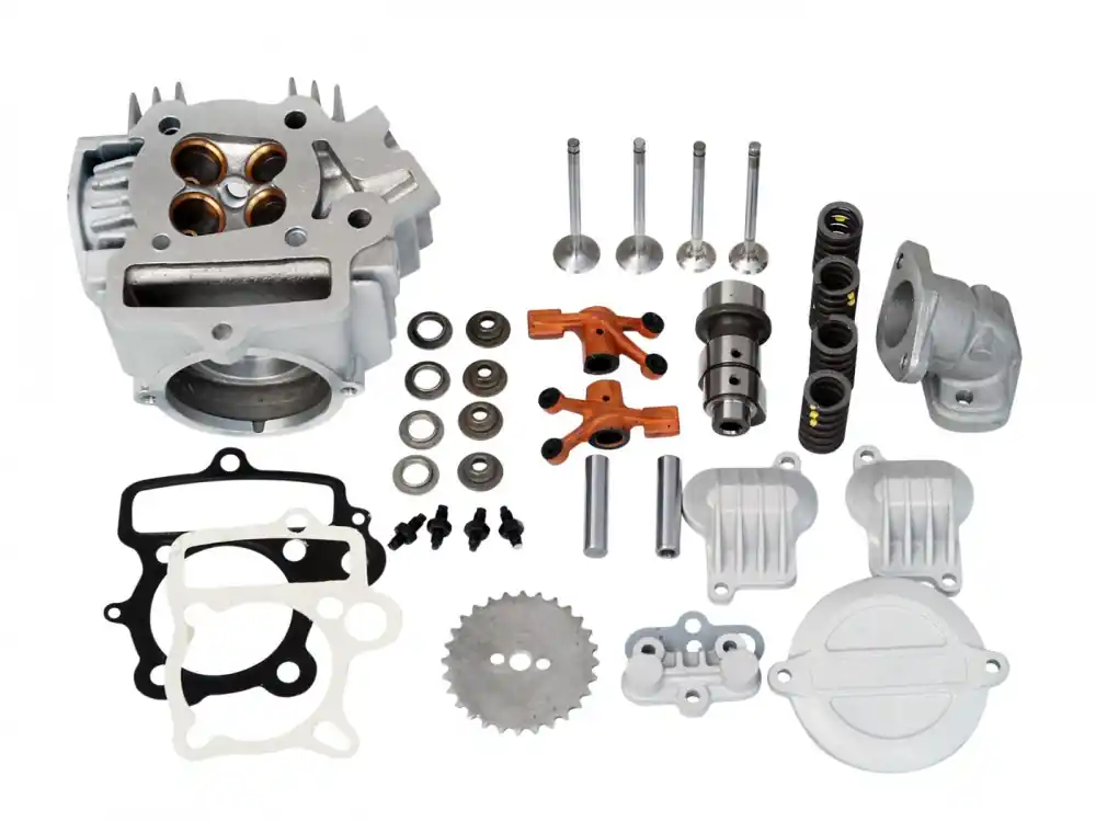 Knallerangebot Zylinderkopf Polini Aluminium 107ccm 52mm 4V für Polini XP4T 110, Honda XR 50