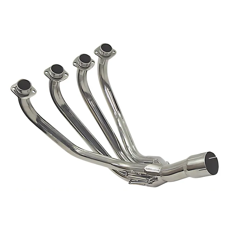 Heißes Angebot DELKEVIC Krümmer Edelstahl gebürstet für Suzuki GSF 600, 95-04/1200, 96-06