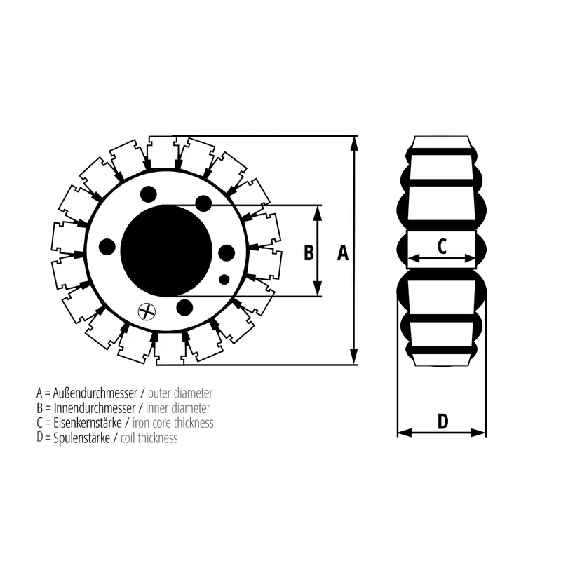 Abverkauf ElectroSport Stator ESG21