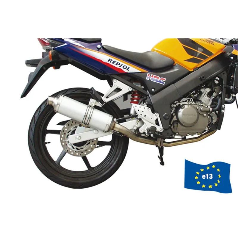 Expressversand Auspuffanlage Malossi GP MHR Replika mit Zulassung für Honda CBR125 E2 Bj. 2004-06 4T