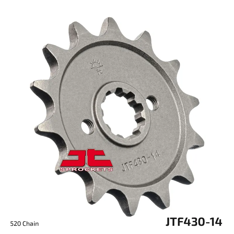 Preiswert Ritzel JT Sprockets 520 14Z feinverzahnt Innendurchmesser 16,7mm / 20mm für Suzuki RM-Z, Kawasaki KX F GSX GT E 250 ccm Bj. 1979 - 2006