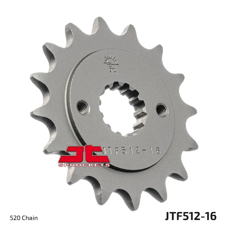 Billig Ritzel JT Sprockets 520 16Z feinverzahnt Innendurchmesser 21,6mm / 25mm für Kawasaki ER-5 ZX-9R Ninja GPZ S ZX-7 R RR, Yamaha YZF Thunder Cat KLE ZRX Bj. 1984 - 2007