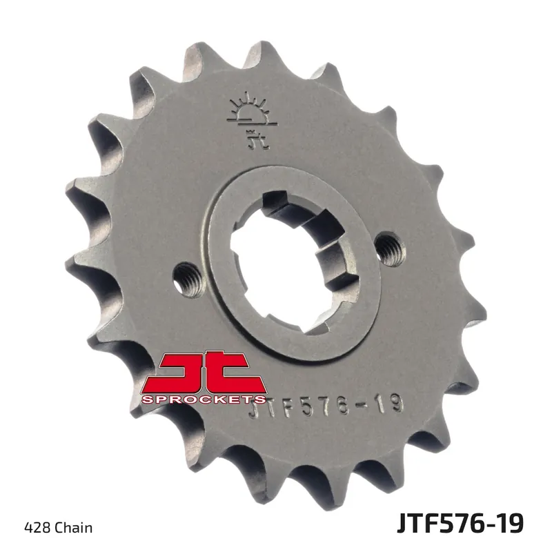 Ritzel JT Sprockets 428 19Z grobverzahnt Innendurchmesser 21mm / 25mm für Yamaha XT 350 ccm Bj. 1985 - 1995 Preisknaller