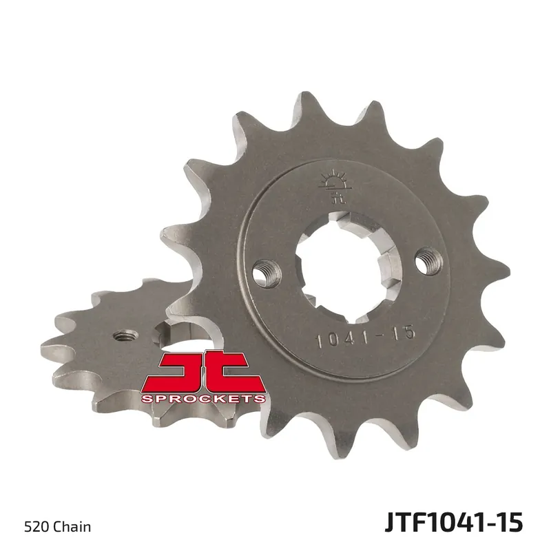 Ritzel JT Sprockets 520 15Z grobverzahnt Innendurchmesser 21mm / 25mm für Kymco MXU MXer 150 ccm Sonderaktion