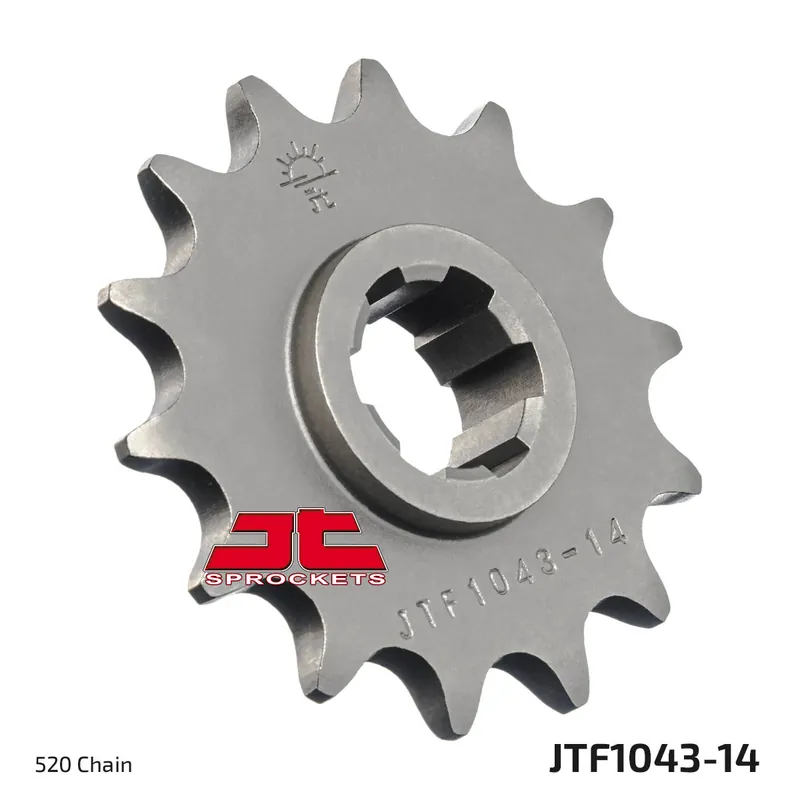 Garantierte Lieferung Ritzel JT Sprockets 520 14Z grobverzahnt Innendurchmesser 21mm / 25mm für Kymco Venox i 250 ccm Bj. 2002 - 2013