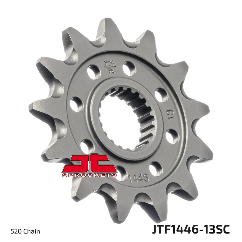 Ritzel JT Sprockets Racing 520 13Z feinverzahnt Innendurchmesser 20mm / 22mm für Kawasaki KX F 250 ccm Bj. 2006 - 2021 Ausverkauf