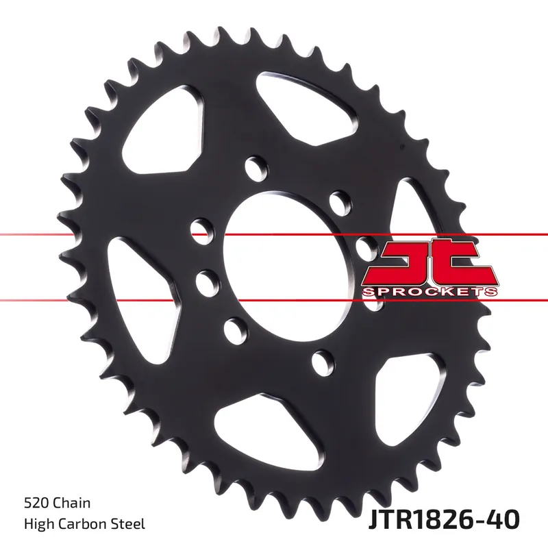 Nur Heute Kettenrad JT Sprockets 520 40Z Innendurchmesser 64mm Lochkreis 84mm für Suzuki LT-Z Quadsport, Arctic Cat DVX Kawasaki KFX Sport RV Van LT E Quadrunner
