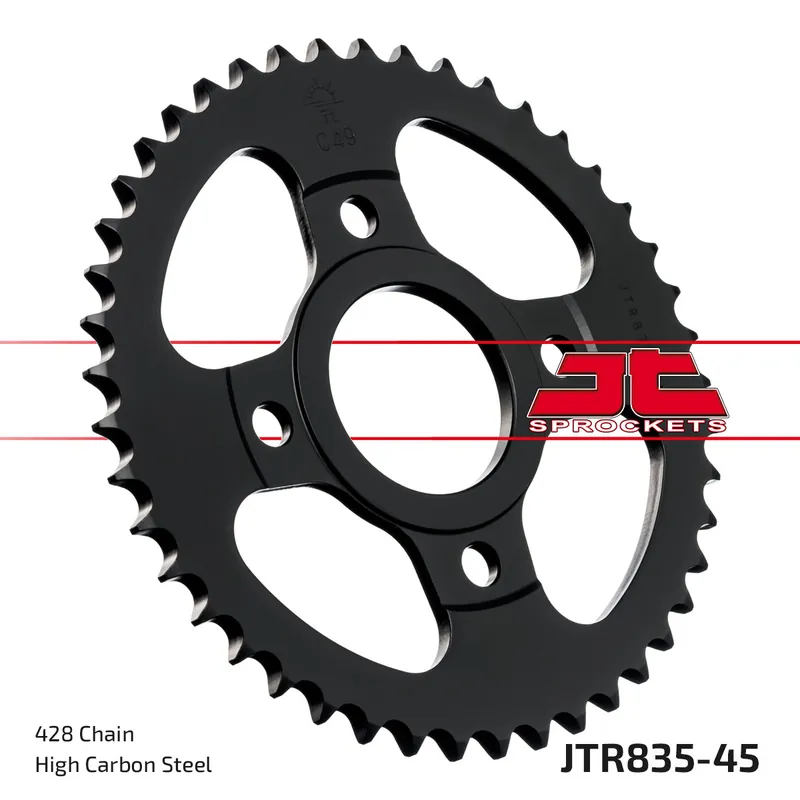 Saisonangebot Kettenrad JT Sprockets 428 45Z Innendurchmesser 54mm Lochkreis 92mm für Yamaha SR SE RD LC 80 / 125 ccm Bj. 1982 - 2002