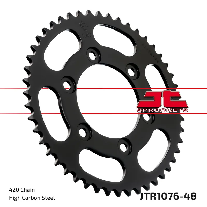 Kracherpreis Kettenrad JT Sprockets 420 48Z Innendurchmesser 80mm Lochkreis 100mm für Rieju RR Tango 50 ccm