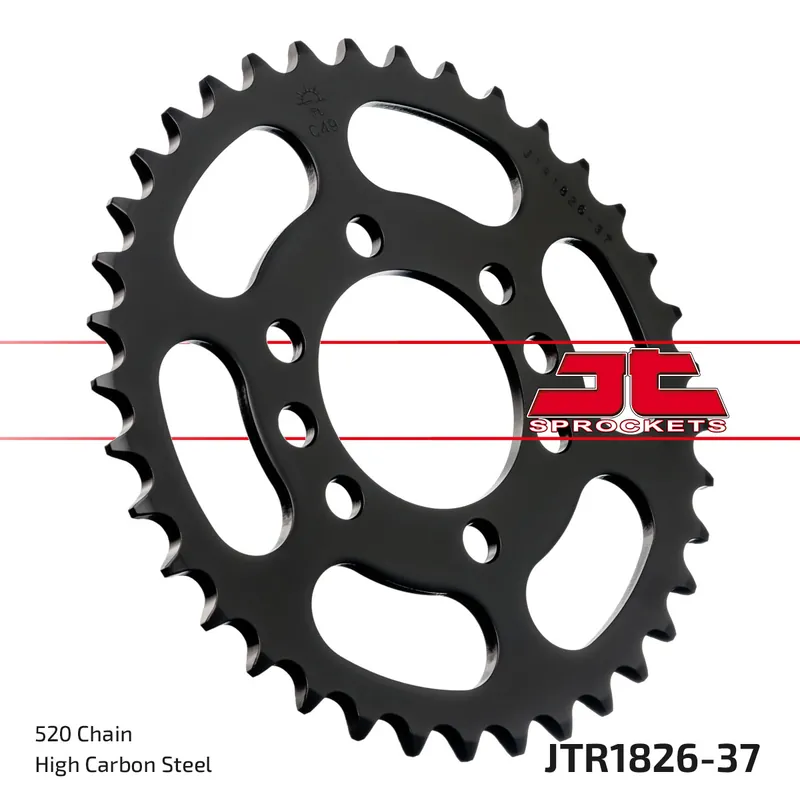 Beliebt Kettenrad JT Sprockets 520 37Z Innendurchmesser 64mm Lochkreis 84mm für Suzuki LT-Z Quadsport, Arctic Cat DVX Kawasaki KFX Sport RV Van LT E Quadrunner