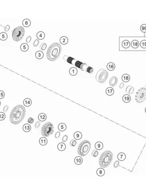 Top-Preis Rillenkugellager 6204 JR2 C4