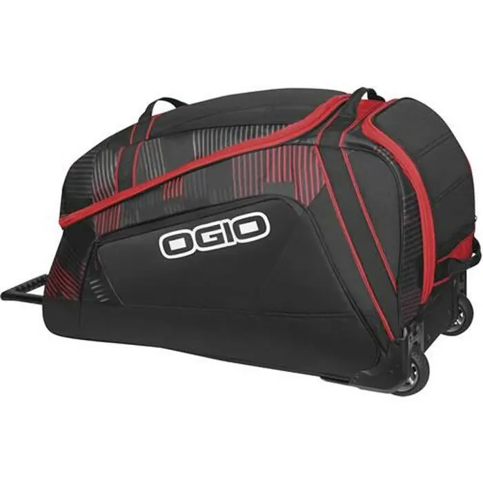 Zertifiziert Ogio Big Mouth Wheel Bag Stoke Reisetasche in schwarz-rot