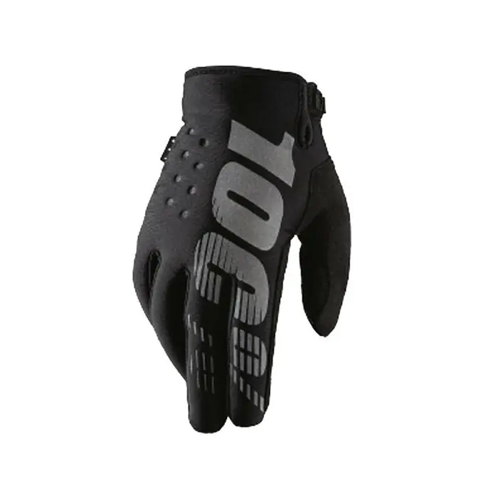 Markenprodukt 100% Handschuhe Brisker Lady Neoprene schwarz/grau M/9