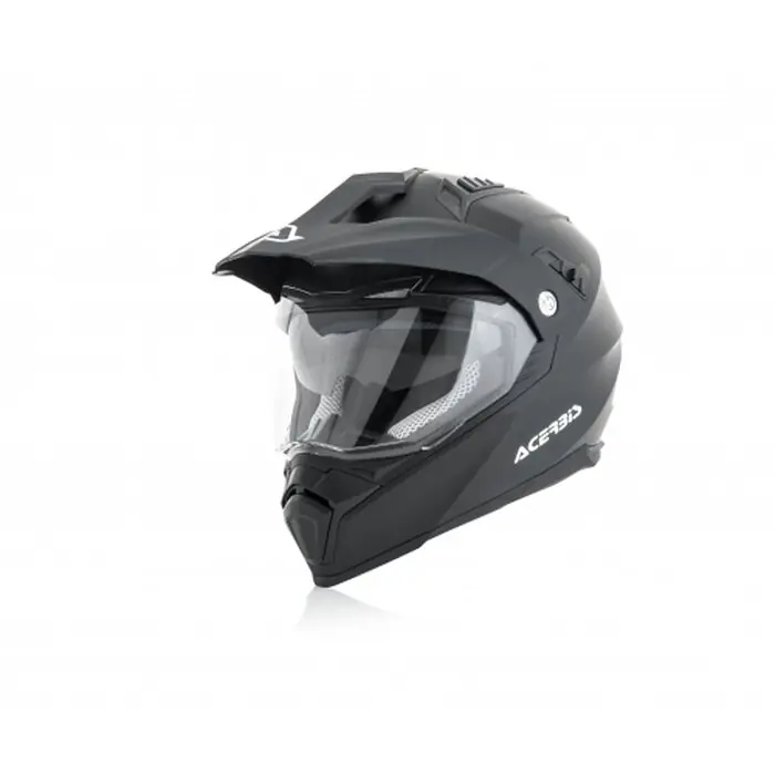 Acerbis Helm Flip FS-606 Schwarz Geprüft