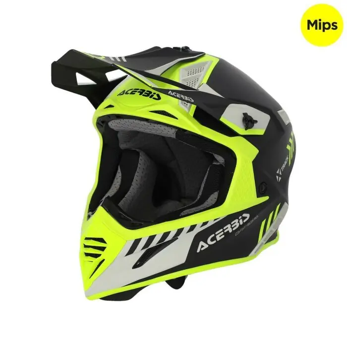 Acerbis Helm X-Track Mips 2206 Schwarz Neongelb XXL (63/64) Solange Der Vorrat Reicht