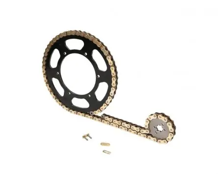 Wochenendangebot Kettensatz 13/62 Zähne kompatibel für Derbi Senda 50 R Racer X-Race X-Treme