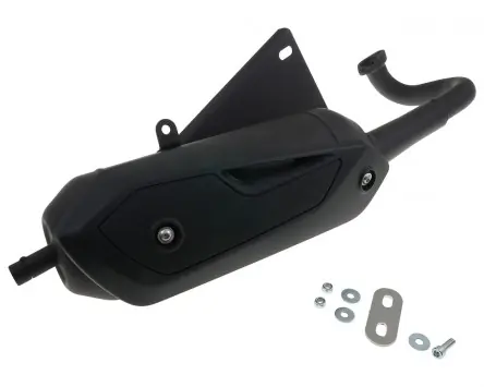 Auspuff TECNIGAS Silent Pro Black für Suzuki AH50 AP50 Vamos Meistverkauft