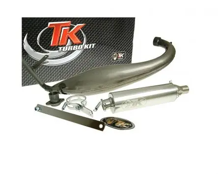 Auspuff TURBOKIT Carreras 50 für Derbi D50B0, EBE, EBS Abverkauf