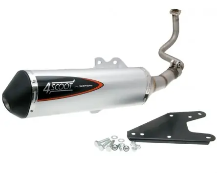 Auspuff TECNIGAS Maxi 4Scoot für Peugeot Geopolis 125 Beliebt