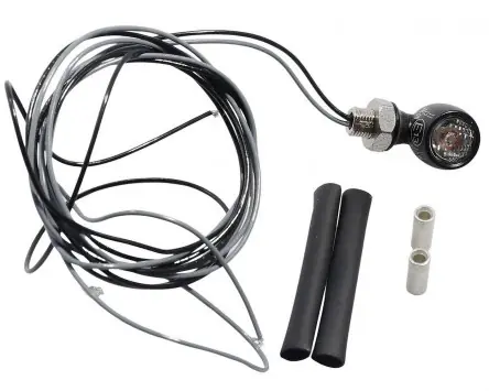 Blinker KELLERMANN Bullet Atto Mini LED Blinkleuchte schwarz vorne / hinten mit ABE kompatibel für Motorrad, Roller, Moped, Vespa, Mofa Meistverkauft