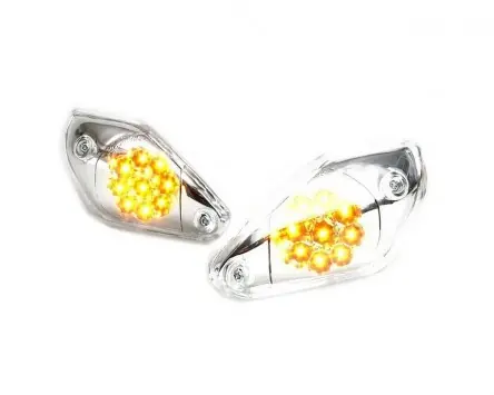 Beliebt Blinker Set BGM vorne rechts links LED, Klarglas kompatibel für Yamaha Aerox, MBK Nitro 50 100 bis Bj. 2013