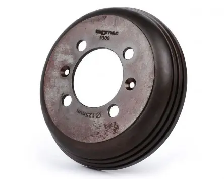 Bremstrommel vorne BGM 8 Zoll Grauguss kompatibel für Vespa Wideframe V1-15, V30-33, VU, VM, VN, VL, VB, VBA, VBB, VNA, VNB, ACMA, Hoffmann Nur Für Kurze Zeit
