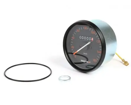 Beliebt Tachometer BGM bis 160 km/h, rund 85mm kompatibel für Vespa PX80-200 alt bis Bj. 1984 Ersatz Geschwindigkeitsanzeige Tacho
