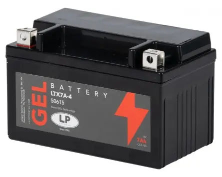 Batterie 12V 7Ah LANDPORT LTX7A-4 Gel China GY6 4-Takt Boatian BT49QT, Rex RS450 500 600 700, Flex-Tech Beliebt